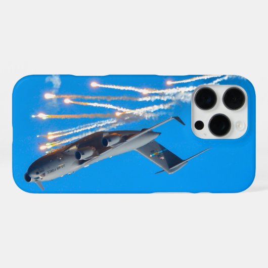 C-17 GLOBEMASTER III iPhone HOESJE (Achterkant horizontaal)