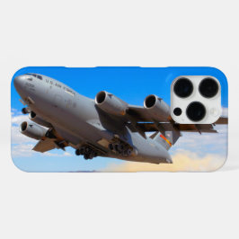 C-17 GLOBEMASTER III iPhone 16 PRO MAX HOESJE