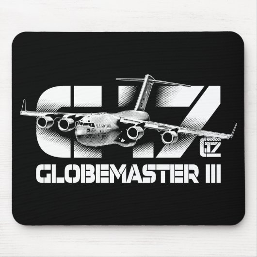 C-17 Globemaster III Mousepad Muismat (Voorkant)