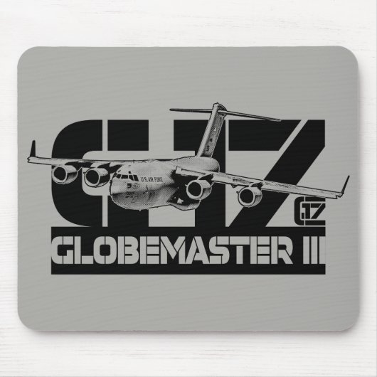 C-17 Globemaster III Muismat Mousepad (Voorkant)