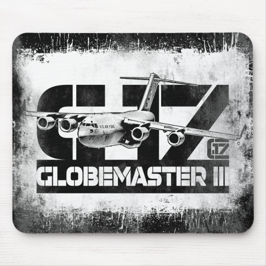 C-17 Globemaster III Muismat Mousepad (Voorkant)
