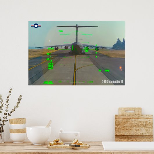 C-17 GLOBEMASTER III POSTER (Keuken)