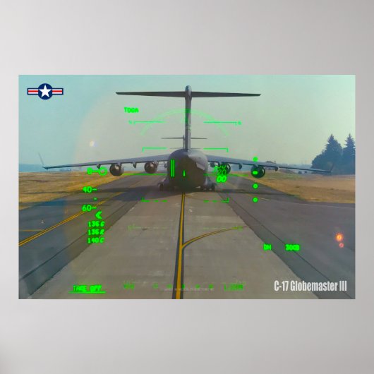 C-17 GLOBEMASTER III POSTER (Voorkant)