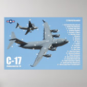 C-17 GLOBEMASTER III POSTER (Voorkant)