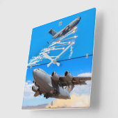 C-17 GLOBEMASTER III VIERKANTE KLOK (Hoek)