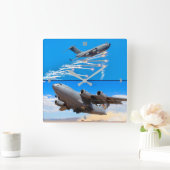 C-17 GLOBEMASTER III VIERKANTE KLOK (Huis)