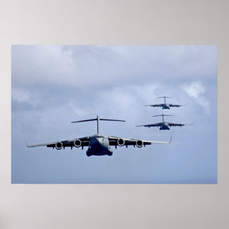 C-17 Globemaster III-Vliegtuig Poster
