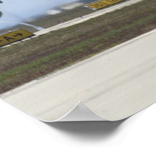 C-17 Globemaster III-Vliegtuig Poster (Hoek)