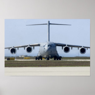 C-17 Globemaster III-Vliegtuig Poster