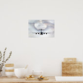 C-17 Globemaster III-Vliegtuig Poster (Keuken)