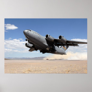C-17 Globemaster III-Vliegtuig Poster