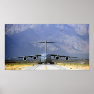 C-17 Globemaster III-Vliegtuig Poster
