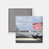 C-17 Globemaster III zit op de vlieglijn Magneet (Voorkant / Achterkant)