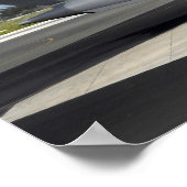 C-17 Globemaster III zit op de vlieglijn Poster (Hoek)