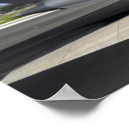 C-17 Globemaster III zit op de vlieglijn Poster (Hoek)