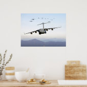 C-17 Globemaster III's Poster (Keuken)