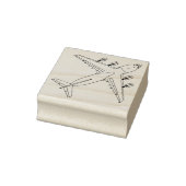 C-17 Globemaster Line Art Rubber Stempel (Stempel)