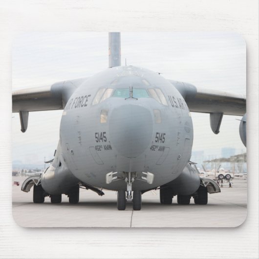 C-17 Globemaster Mousepad Muismat (Voorkant)