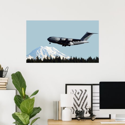 C-17 Globemaster Poster (Thuiskantoor)