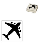 C-17 Globemaster Silhouet Rubber Stamp Rubberstempel (Gestempeld)
