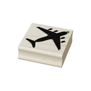 C-17 Globemaster Silhouet Rubber Stamp Rubberstempel