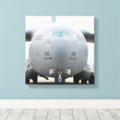 C-17 Globemaster v2 Wrapped Canvas (Insitu (Houten vloer))