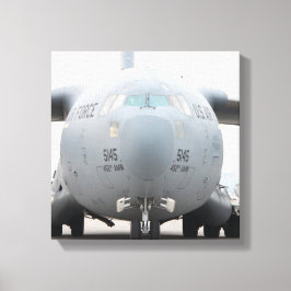 C-17 Globemaster v2 Wrapped Canvas