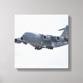 C-17 Globemaster Wrapped Canvas
