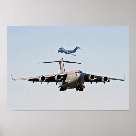 C-17 Globemasters Poster (Voorkant)