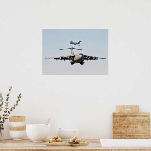 C-17 Globemasters Poster (Keuken)
