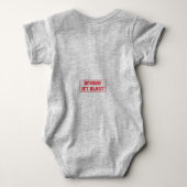C-17A Globemaster Baby Bodysuit Mammie kopilot (Achterkant)