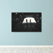 C-17A Globemaster III-laadmeesters Canvas Afdruk (Insitu (Houten vloer))