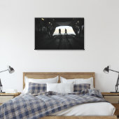 C-17A Globemaster III-laadmeesters Canvas Afdruk (Insitu (Slaapkamer))