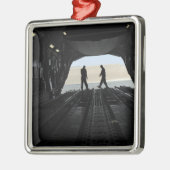 C-17A Globemaster III-laadmeesters Metalen Ornament (Links)