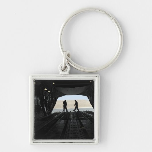 C-17A Globemaster III-laadmeesters Sleutelhanger (Voorkant)