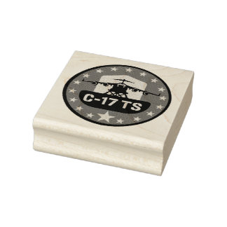 C-17TS houten stempel voor kunst