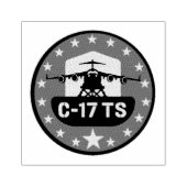 C-17TS houten stempel voor kunst (Afrduk)