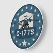 C-17TS PATCH GROTE KLOK (Hoek)