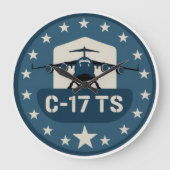 C-17TS PATCH GROTE KLOK (Voorkant)