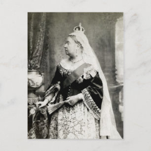 C. 1880 Queen Victoria of England Briefkaart