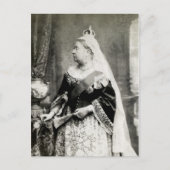C. 1880 Queen Victoria of England Briefkaart (Voorkant)