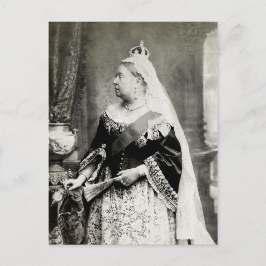 C. 1880 Queen Victoria of England Briefkaart (Voorkant)