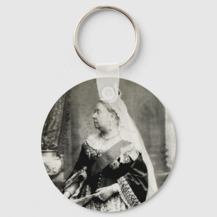C. 1880 Queen Victoria of England Sleutelhanger
