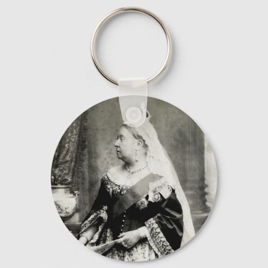 C. 1880 Queen Victoria of England Sleutelhanger (Voorkant)
