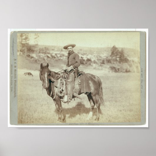 c.1888 "De Koe jongen" Poster (Voorkant)