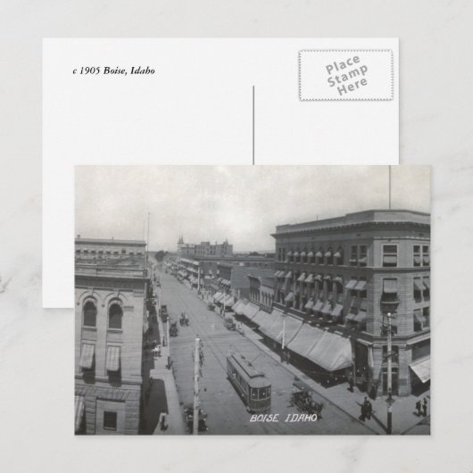 C 1905 Boise Idaho  Briefkaart (Voorkant / Achterkant)