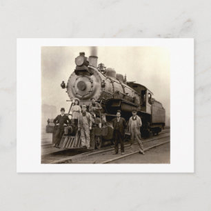 C. 1905 Railroad Train Briefkaart