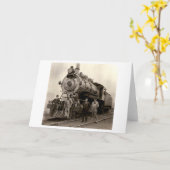 C. 1905 Railroad Train Kaart (Gele Bloem)