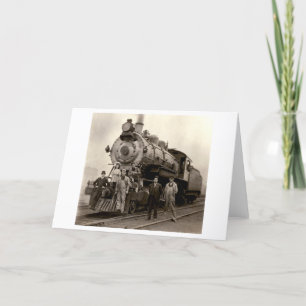 C. 1905 Railroad Train Kaart