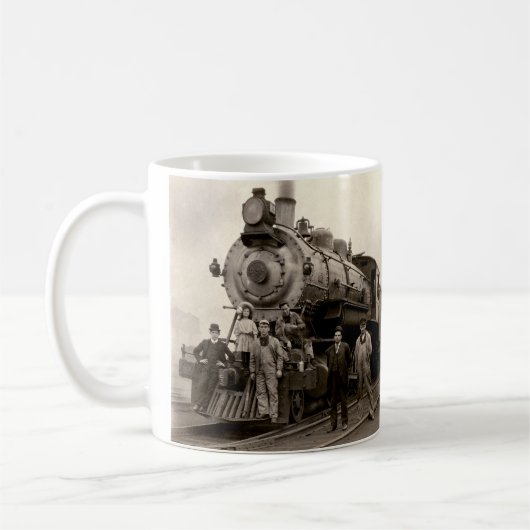 C. 1905 Railroad Train Koffiemok (Links)